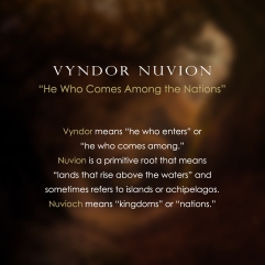 Holy Name 5 - Vyndor Nuvion